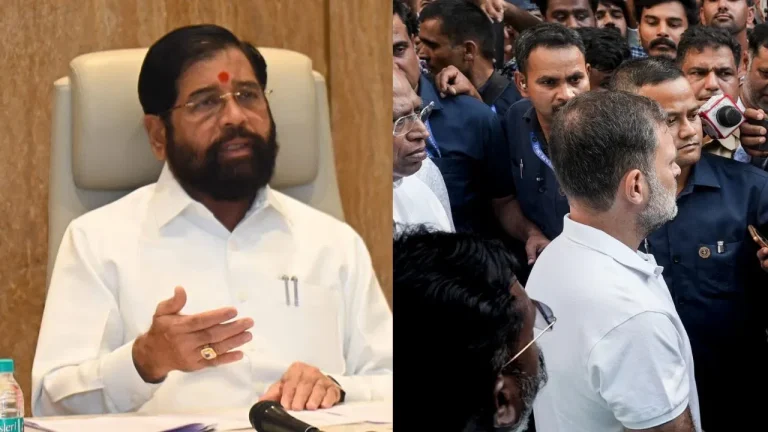 दिल्लीतील मोर्चात विदेशी ताकदी, आंतरराष्ट्रीय कट, एकनाथ शिंदे यांचे खळबळजनक विधान..